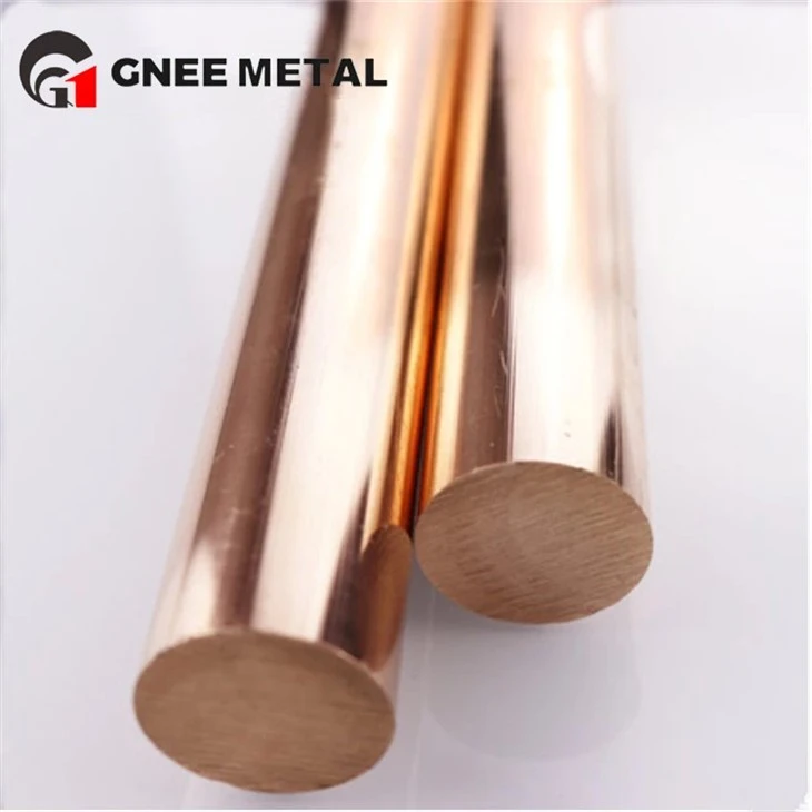 Grounded Pure C28000 Copper Rod