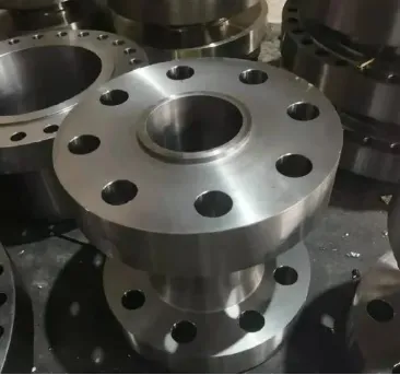 Gr2 Kelengkapan Paip Leher Dikimpal Titanium Flange